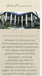 Mobile Screenshot of glidewellconstruction.com